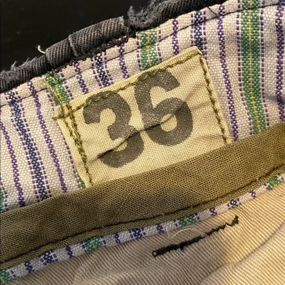 Abercrombie & Fitch dark blue Y2K men’s cargo shorts , size 36 waist - Picture 2 of 7